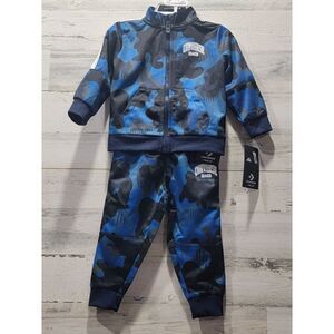 NWT Converse All Star Camoflauge Jogger Suit Boys Size 18 months